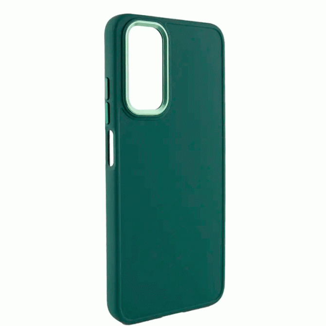 TPU чохол Bonbon Metal Style для Samsung Galaxy A25 5G Зелений