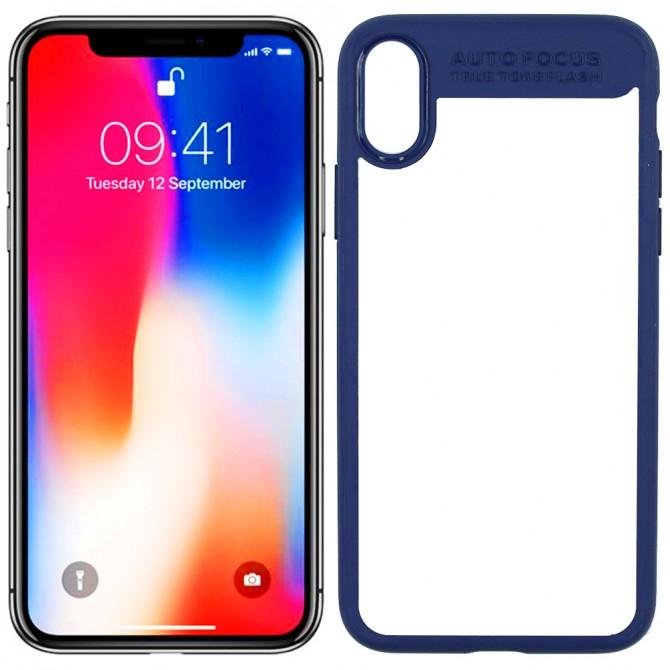 Чохол Baseus Suthin Case для iPhone X Темно-синій (SB15)