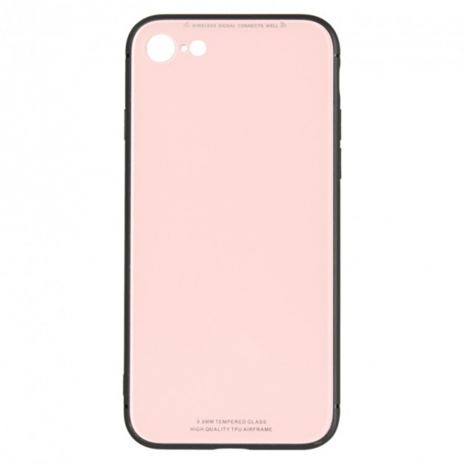 Чохол iPaky Glass Series для iPhone 6/6S Plus Рожевий-1