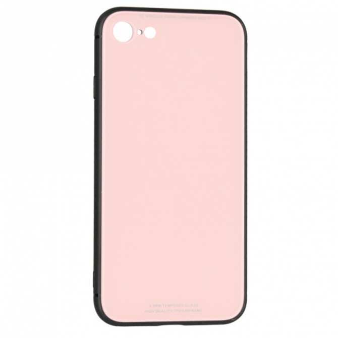 Чохол iPaky Glass Series для iPhone 6/6S Plus Рожевий-2