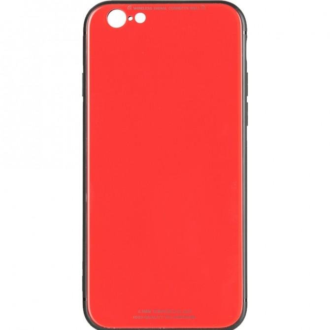Чехол iPaky Glass Series для iPhone 7 Red-1