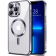 Силиконовый чехол SHINING with MagSafe для iPhone 16 Pro Max Темно Серый
