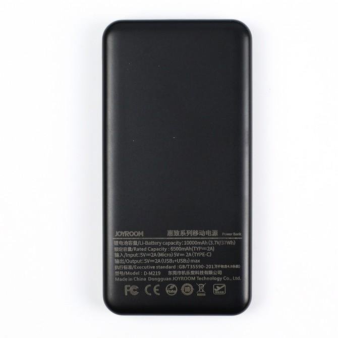 Повербанк Joyroom D-M219 Li-Pol 10000mAh Чорний-1