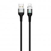 Кабель Usams U29 US-SJ336 Aluminum Alloy Magnetic Lightning Cable 2m