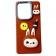 Чехол TPU Leather Toys для Xiaomi Redmi Note 13 4G (Labubu / Brown)