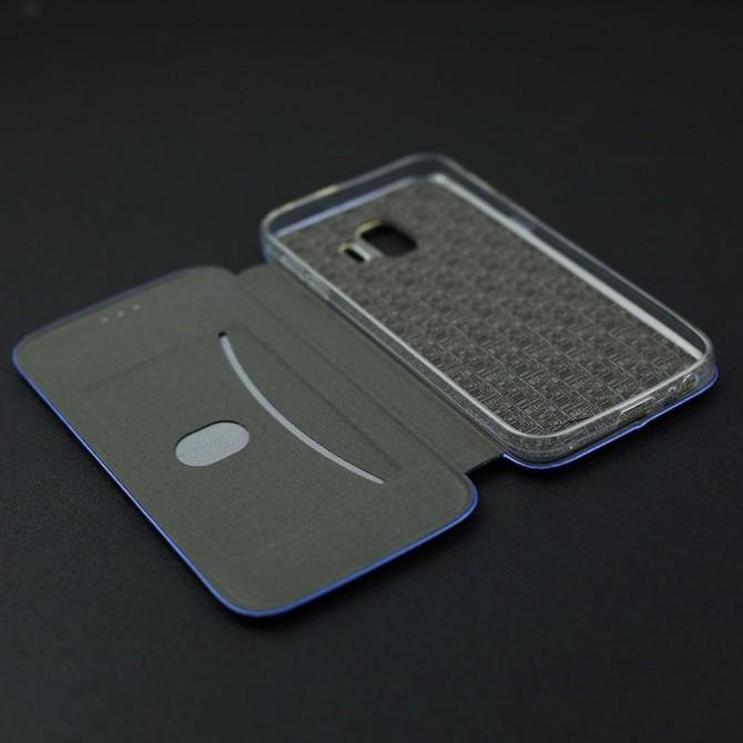 Чехол книжка U-Like Best для Samsung Galaxy J260 (J2 Core) Blue-3