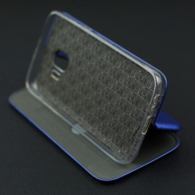 Чехол книжка U-Like Best для Samsung Galaxy J260 (J2 Core) Blue-5