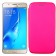 Чехол книжка U-Like Best для Samsung Galaxy J300/J320 (2016) Pink