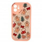 Чохол TPU Cute Christmas iPhone 11 Pink Чохол TPU Cute Christmas iPhone 11 Pink