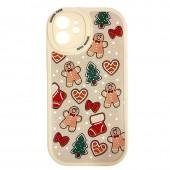 Чехол TPU Cute Christmas iPhone 11 White