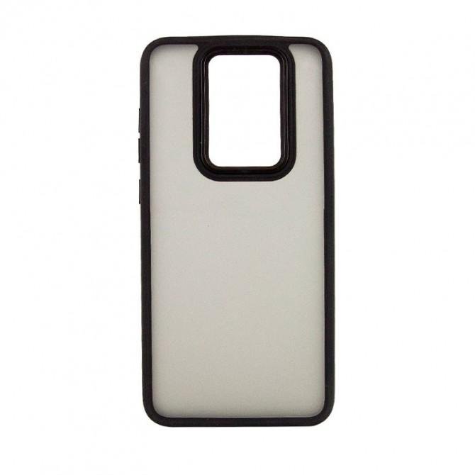 Чехол TPU+PC Lyon Frosted series Xiaomi Redmi Note 9/Redmi 10X Black