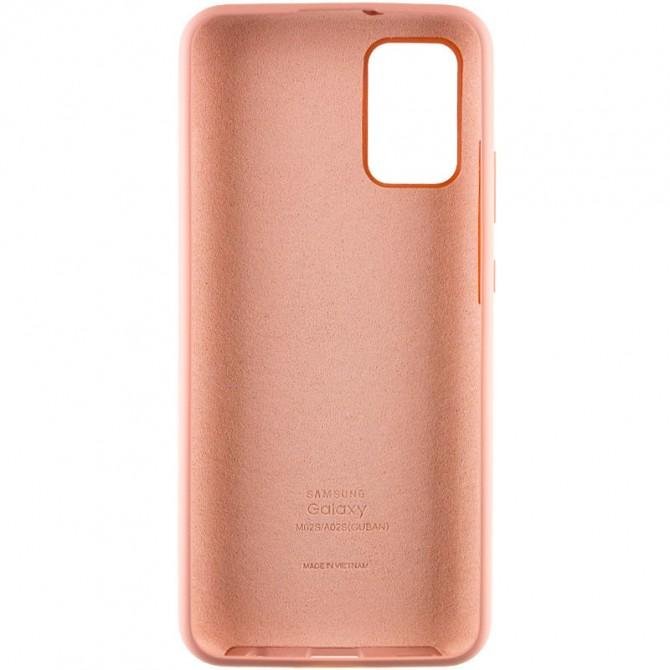 Чохол накладка Original Soft Case Samsung A025 Galaxy A02s Бежевий FULL-1
