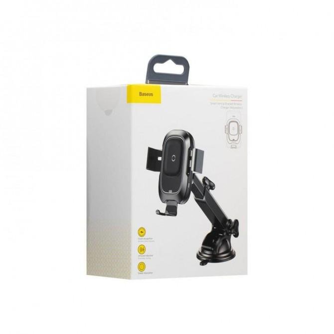 Автодержатель Baseus Wireless Charger (WXZN-B) Black-2