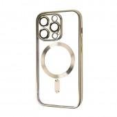 Силіконовий чохол SHINING with MagSafe для iPhone 11 Срібний