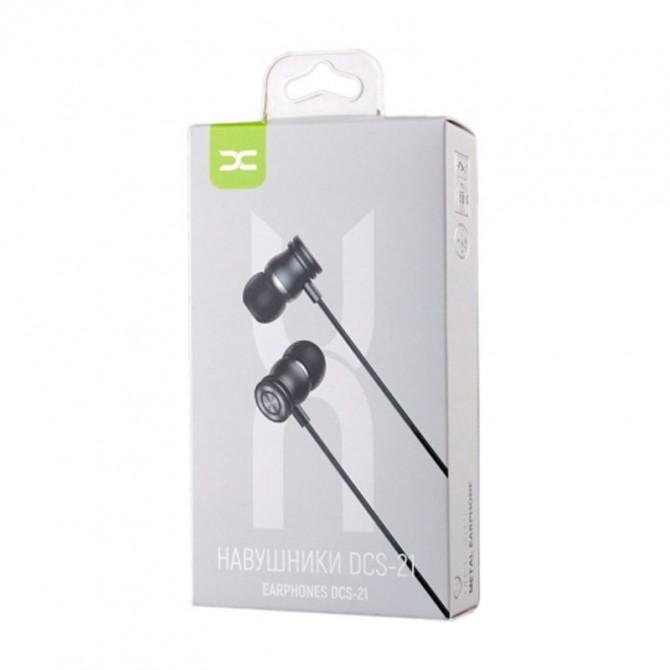 Навушники MP3 DC DCS-21 Type-C metal Black