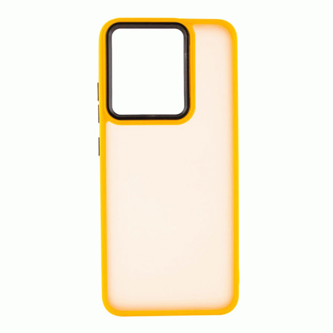 Чехол TPU+PC Lyon Frosted series Xiaomi Redmi 12C Orange