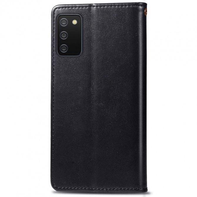 Чехол-книжка GETMAN Gallant for Samsung A03s Black-1