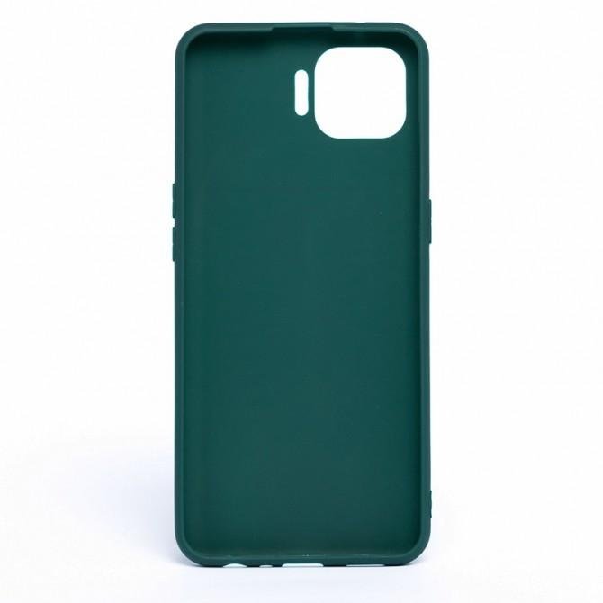 Силіконовий чохол Candy для Oppo Reno 4 Lite Темно Зелений-1