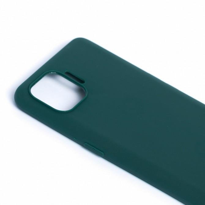 Силіконовий чохол Candy для Oppo Reno 4 Lite Темно Зелений-3