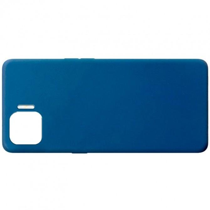 Силиконовый чехол Candy для Oppo Reno 4 Lite Синий-1