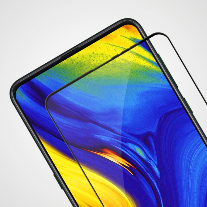 Защитное стекло для XIAOMI Mi Mix 3 Full Glue (0.3 мм, 2.5D, чёрное)-1