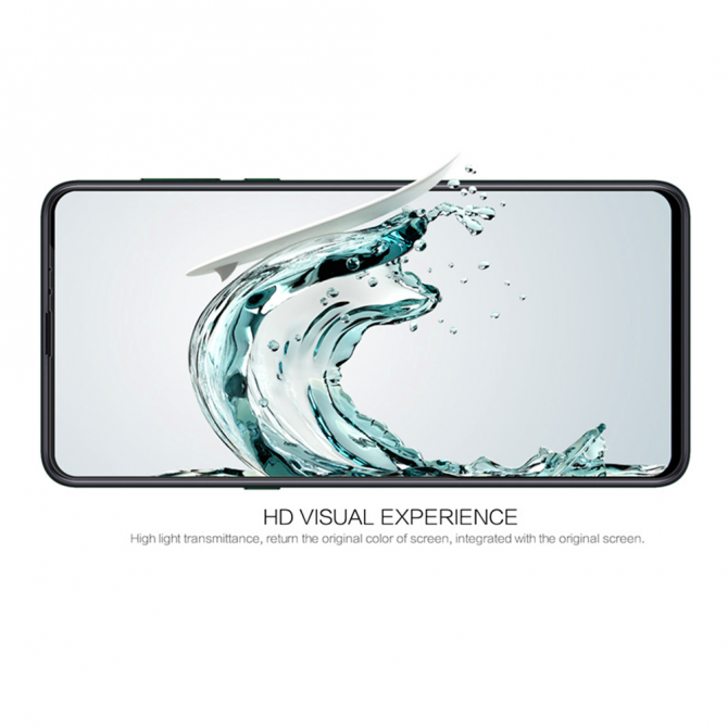 Защитное стекло для XIAOMI Mi Mix 3 Full Glue (0.3 мм, 2.5D, чёрное)-2