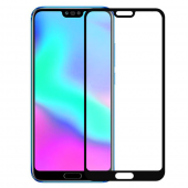 Захисне скло для HUAWEI Honor 10 Full Glue (0.3 мм, 2.5D, чорне)