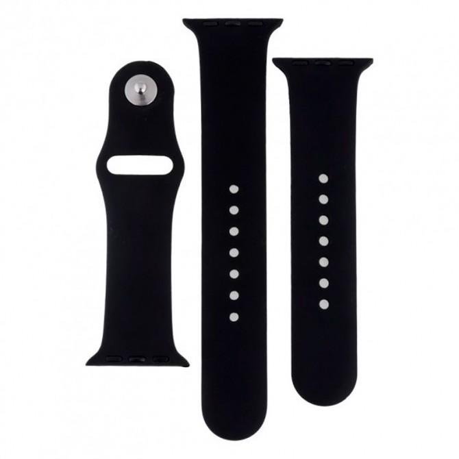 Ремінець для Apple Watch 38/40mm Sport Band Two-Piece Black-1