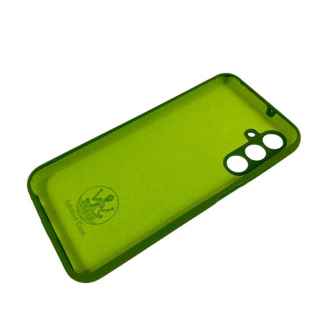 Чехол Original Soft Case Samsung A075 Galaxy A07 Зеленый FULL-2