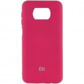 Чохол Original Soft Case Xiaomi Poco X3 NFC Марсала FULL