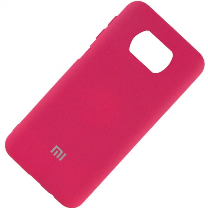 Чохол Original Soft Case Xiaomi Poco X3 NFC Марсала FULL-1