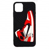 Чехол Goddess для iPhone 12 Pro Max AirJordan Black-Red Чехол Goddess для iPhone 12 Pro Max AirJordan Black-Red