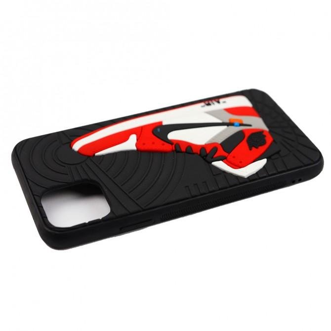 Чехол Goddess для iPhone 12 Pro Max AirJordan Black-Red-3