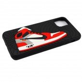 Чехол Goddess для iPhone 12 Pro Max AirJordan Black-Red Чехол Goddess для iPhone 12 Pro Max AirJordan Black-Red