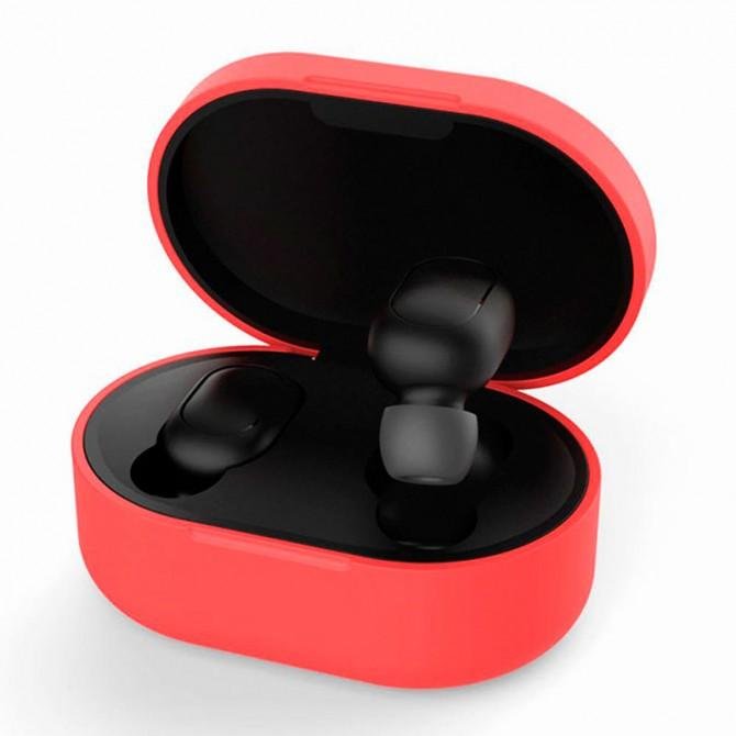 Чехол U-Like Silicone Protective Case для Xiaomi AirDots Red-2