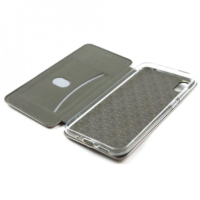 Чехол книжка U-Like Best для Huawei Y5 2019 Grey-3