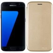 Чохол книжка U-Like Best для Samsung G930 Galaxy S7 Золотий