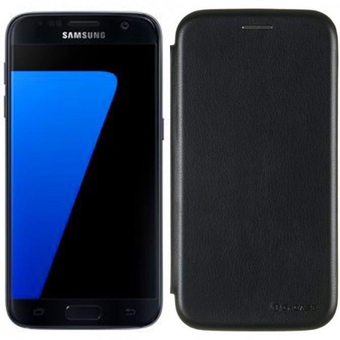 Чехол книжка U-Like Best для Samsung G935 Galaxy S7 Edge Чёрный