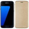 Чехол книжка U-Like Best для Samsung G935 Galaxy S7 Edge Gold