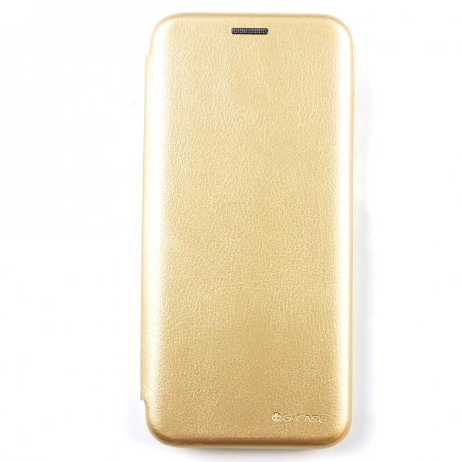 Чохол книжка U-Like Best для Samsung G955 Galaxy S8 Plus Золотий-1