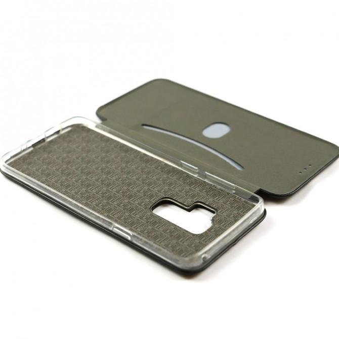 Чехол книжка U-Like Best для Samsung G965 Galaxy S9 Plus Чёрный-3