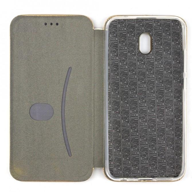 Чехол-книжка U-Like Best для Xiaomi Redmi 8a Золотой-2