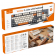 Клавиатура Hoco GM61 Murphy 3-color Проводная Серый