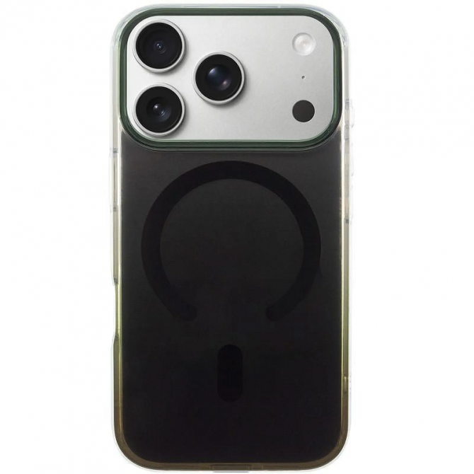 Чохол TPU Shiny Mountain (MagFit) для Apple iPhone 17 Pro (6.3") Black