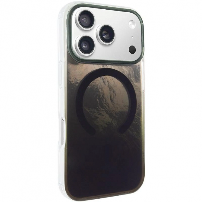 Чохол TPU Shiny Mountain (MagFit) для Apple iPhone 17 Pro (6.3") Black-1