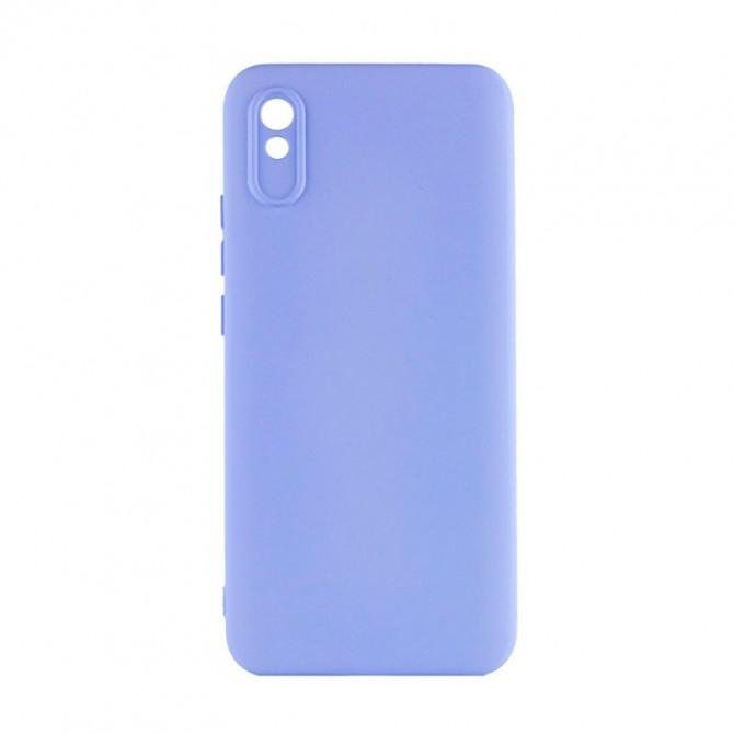 Чехол Original Soft Case Xiaomi Redmi 9a Сиреневый FULL