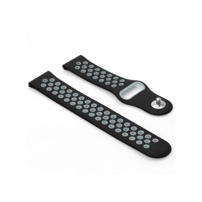 Ремінець універсальний 22mm Sport Nike Dark Grey/Black-1