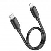 Кабель Hoco X96 Hyper 27W Type-C to Lightning Black 0.25m Кабель Hoco X96 Hyper 27W Type-C to Lightning Black 0.25m