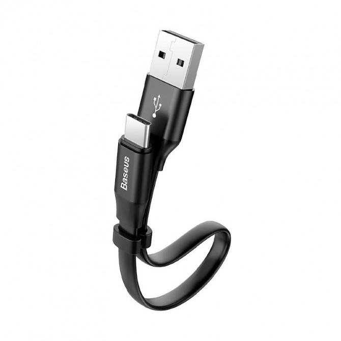 Кабель Baseus Nimble Portable Type-C (CATMBJ-A01) Black 0.23m