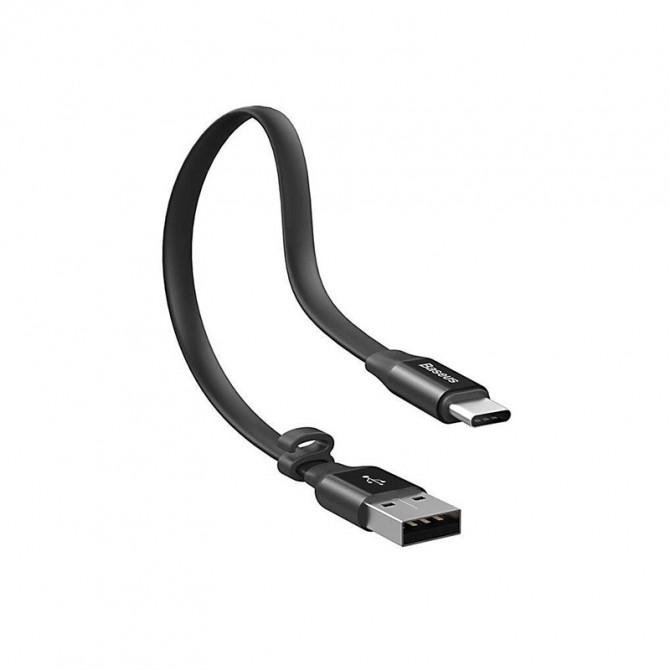 Кабель Baseus Nimble Portable Type-C (CATMBJ-A01) Black 0.23m-1